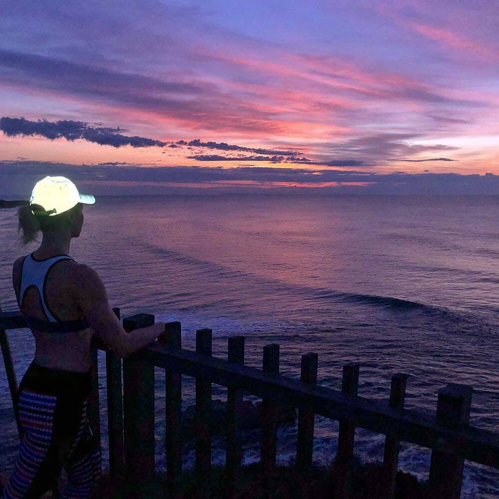 Proviz running caps, visors and headbands are reflective with high visibility colours. Moisture wicking and protective.