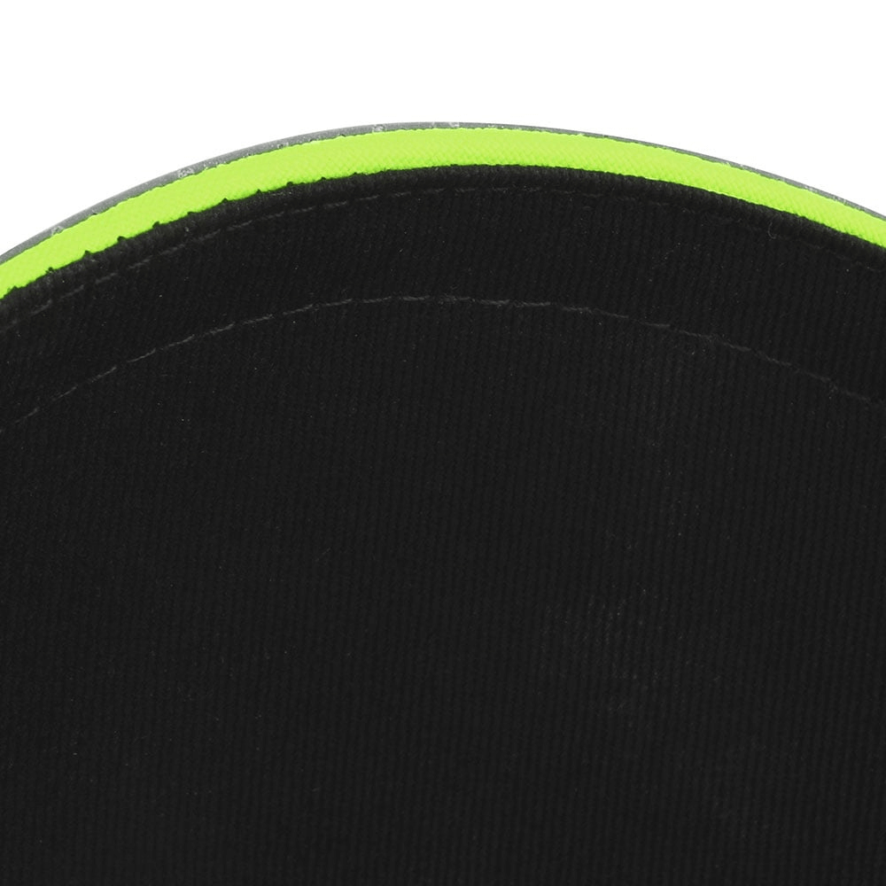 quality stitching. Black soft fabric underneath to keep you comfortable