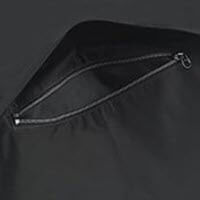 Proviz classic waterproof jacket black with reflective details zipper pockets