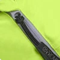 Proviz classic womens waterproof running jacket with reflective details with waterproof zipper and hood