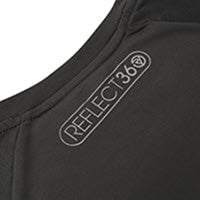Proviz REFLECT360 mens running long sleeve reflective top reflective logo detail