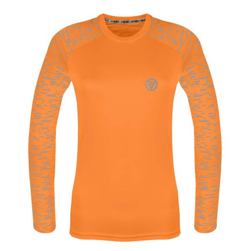 Proviz womens long sleeve reflective REFLECT360 running top with reflective details moisture wicking and breathable