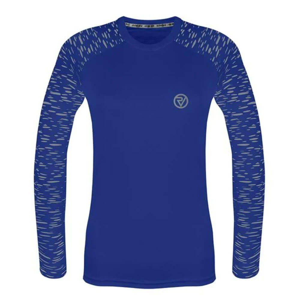 Proviz womens long sleeve reflective REFLECT360 running top with reflective details moisture wicking and breathable