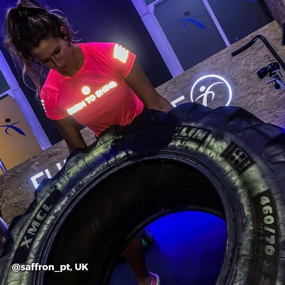 Proviz born to shine womens pink and reflective short sleeve running top breathable and sweat wicking