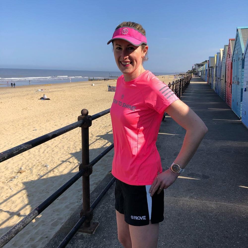 Proviz Classic Running visor lightweight breathable, fully adjustable with reflective details