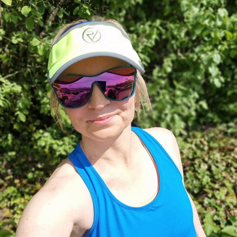 Proviz Classic Running visor lightweight breathable, fully adjustable with reflective details