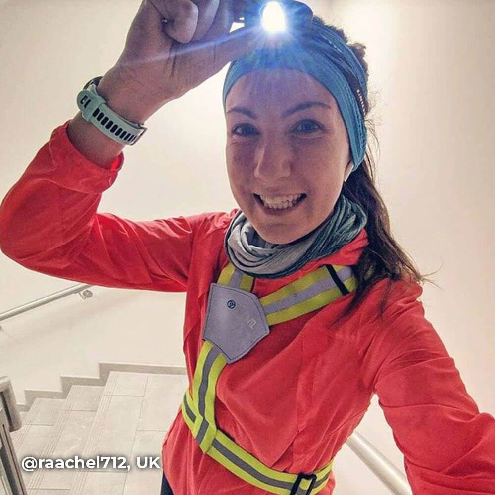 Proviz Classic Flexi Viz Reflective Running or Cycling High Visibility Belt Fully Adjustable