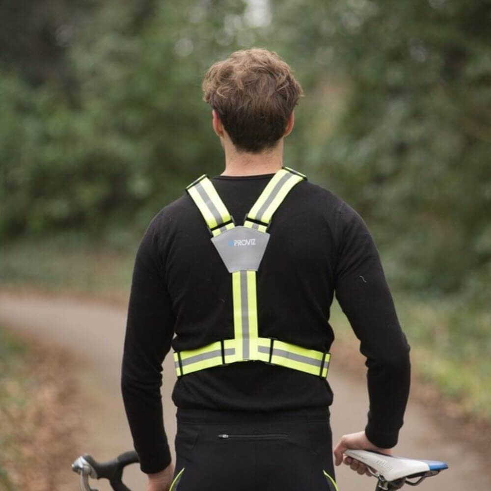 Proviz Classic Flexi Viz Reflective Running or Cycling High Visibility Belt Fully Adjustable