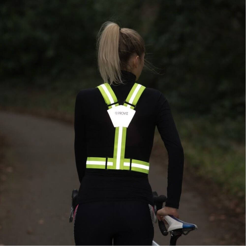Proviz Classic Flexi Viz Reflective Running or Cycling High Visibility Belt Fully Adjustable
