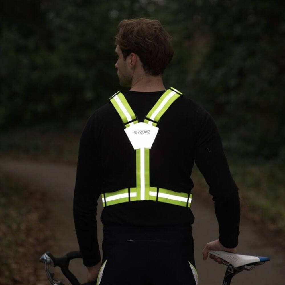 Proviz Classic Flexi Viz Reflective Running or Cycling High Visibility Belt Fully Adjustable
