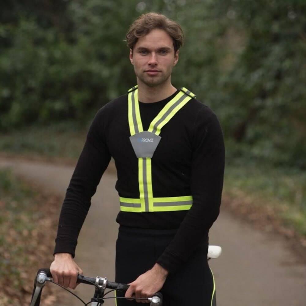 Proviz Classic Flexi Viz Reflective Running or Cycling High Visibility Belt Fully Adjustable