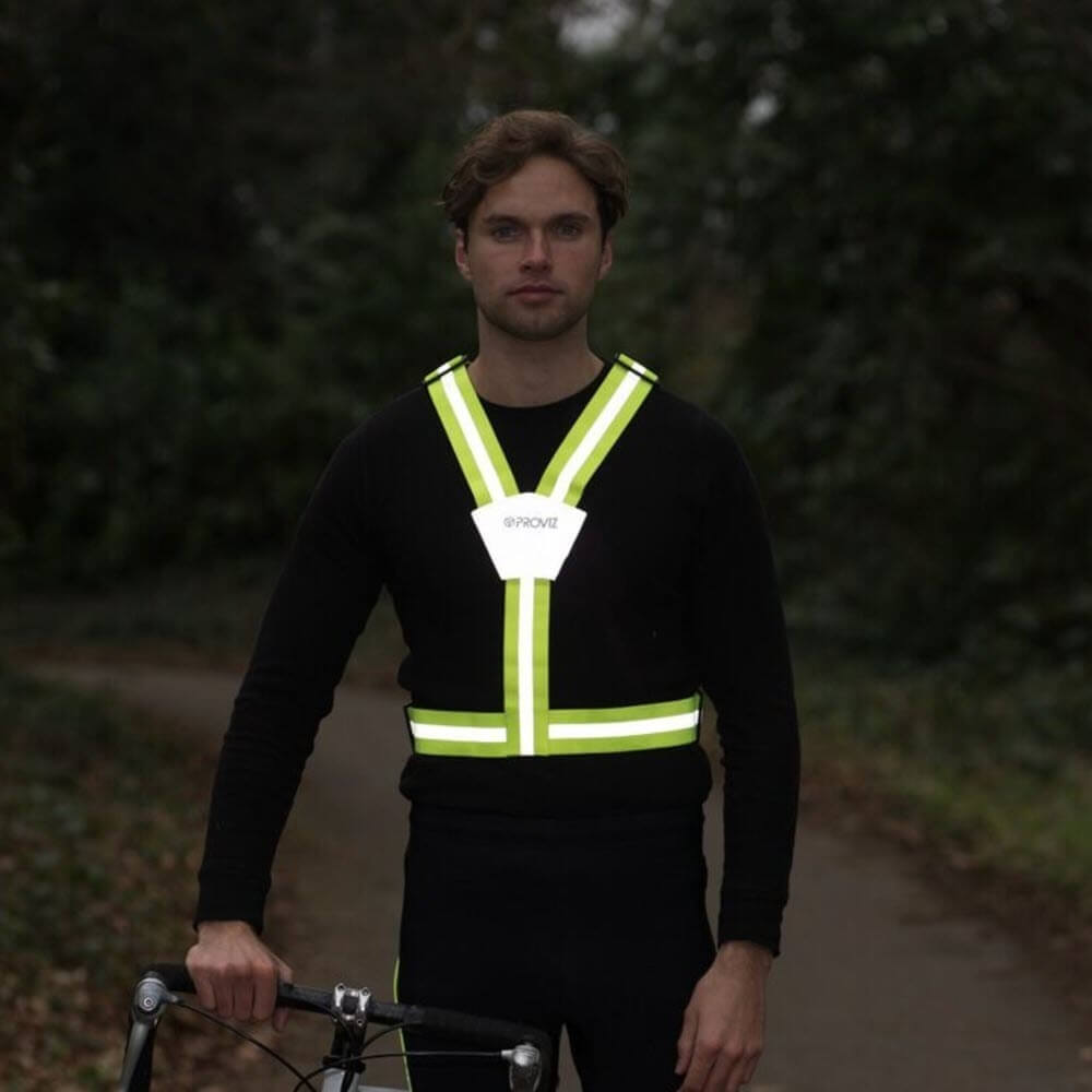 Proviz Classic Flexi Viz Reflective Running or Cycling High Visibility Belt Fully Adjustable