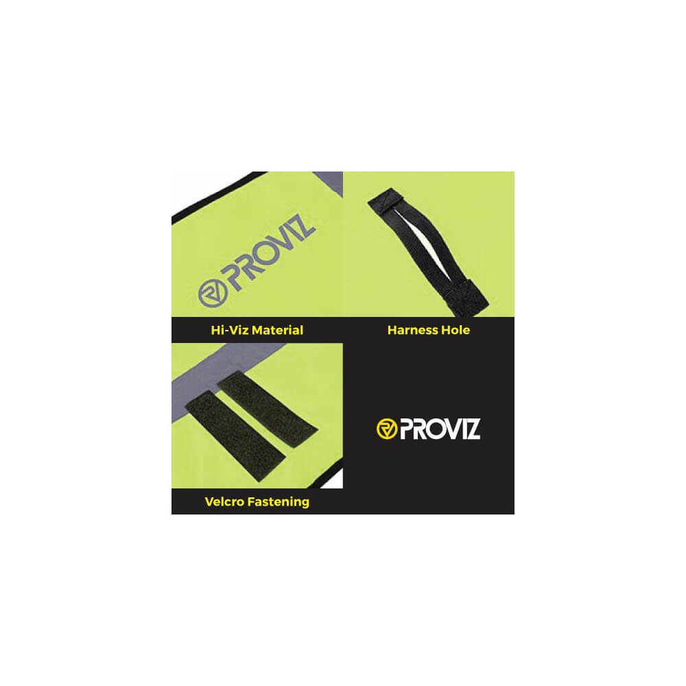Proviz Classic Hi Visibility Waterproof windproof reflective dog jacket