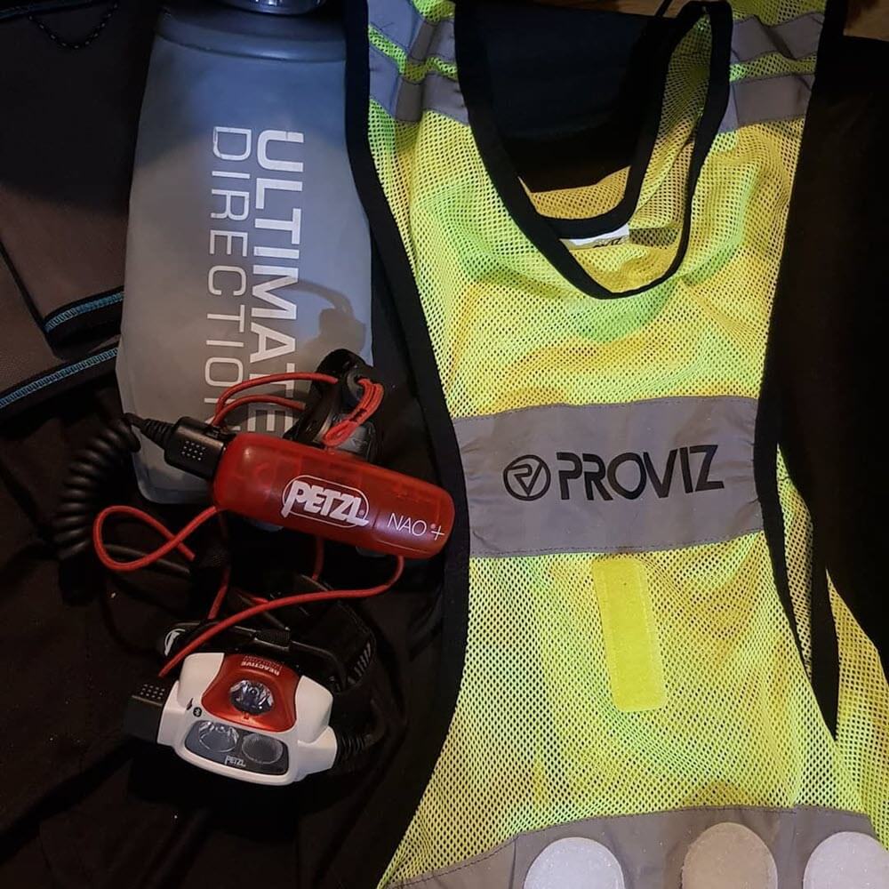 Proviz Classic Hi Viz running or cycling vest fluro and reflective fully adjustable vest