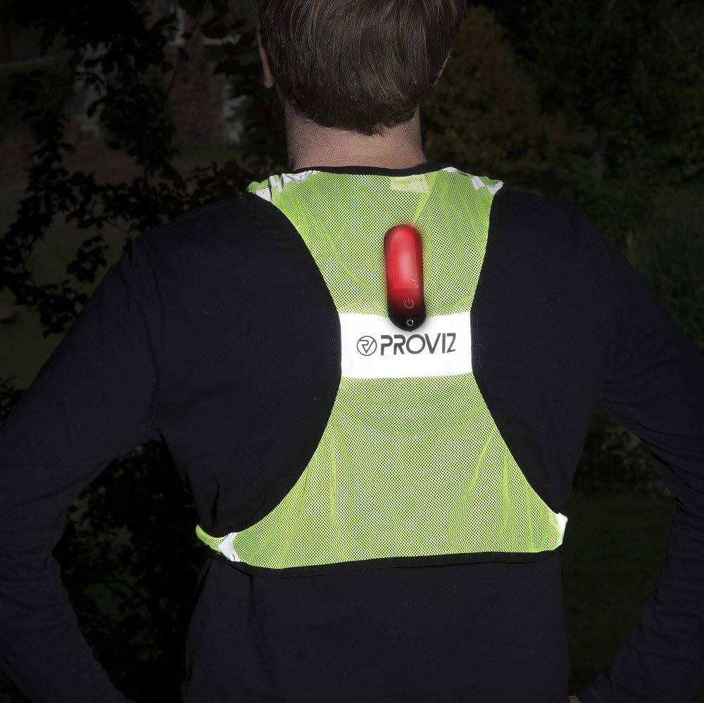 Proviz Classic Hi Viz running or cycling vest fluro and reflective fully adjustable vest