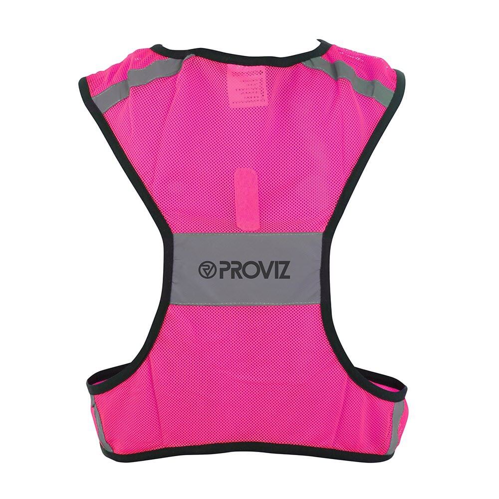 Proviz Classic Hi Viz running or cycling vest fluro and reflective fully adjustable vest