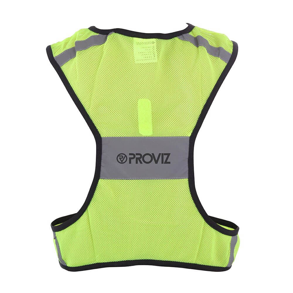 Proviz Classic Hi Viz running or cycling vest fluro and reflective fully adjustable vest