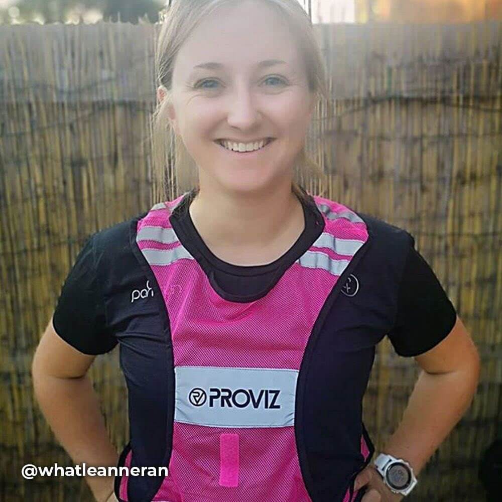 Proviz Classic Hi Viz running or cycling vest fluro and reflective fully adjustable vest