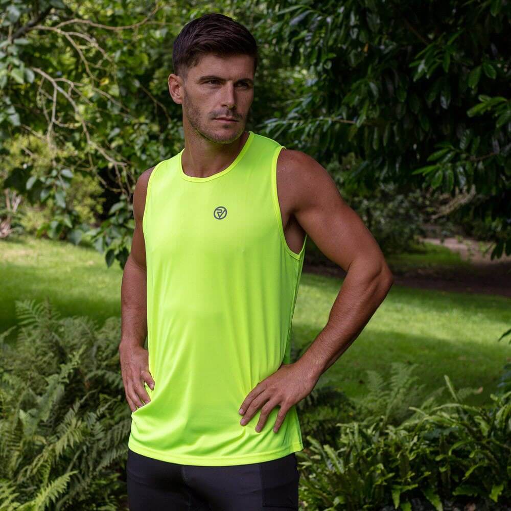 Proviz classic mens running singlet lightweight breathable and mositure wicking