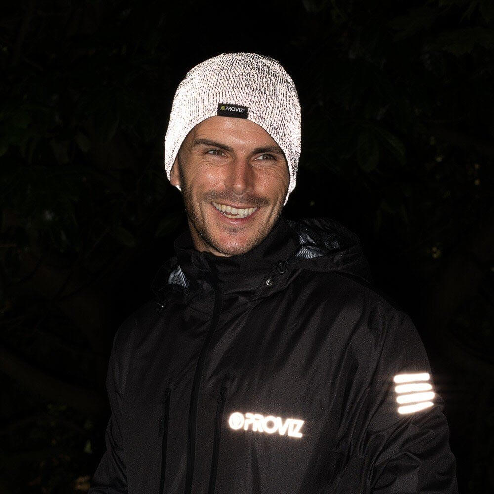Proviz classic waterproof jacket black with reflective details zipper pockets