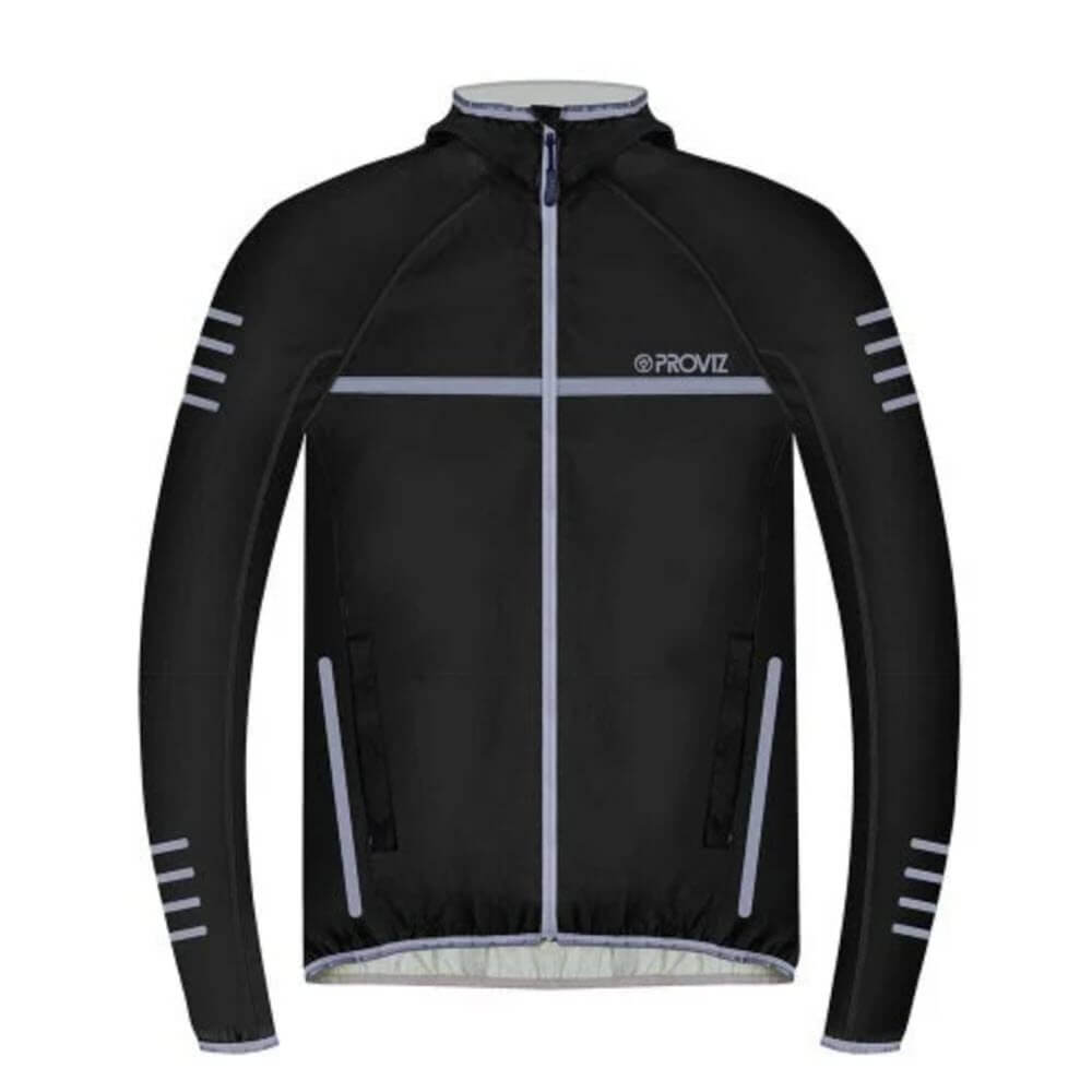 Proviz classic mens waterproof breathable running jacket with reflective details