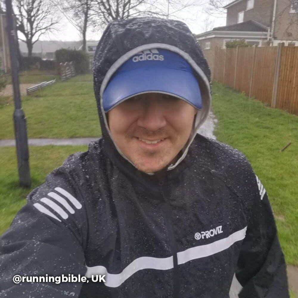 Proviz classic mens waterproof breathable running jacket with reflective details