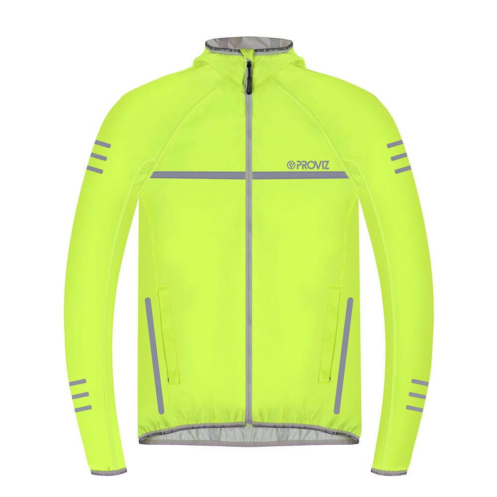 Proviz classic mens waterproof breathable running jacket with reflective details