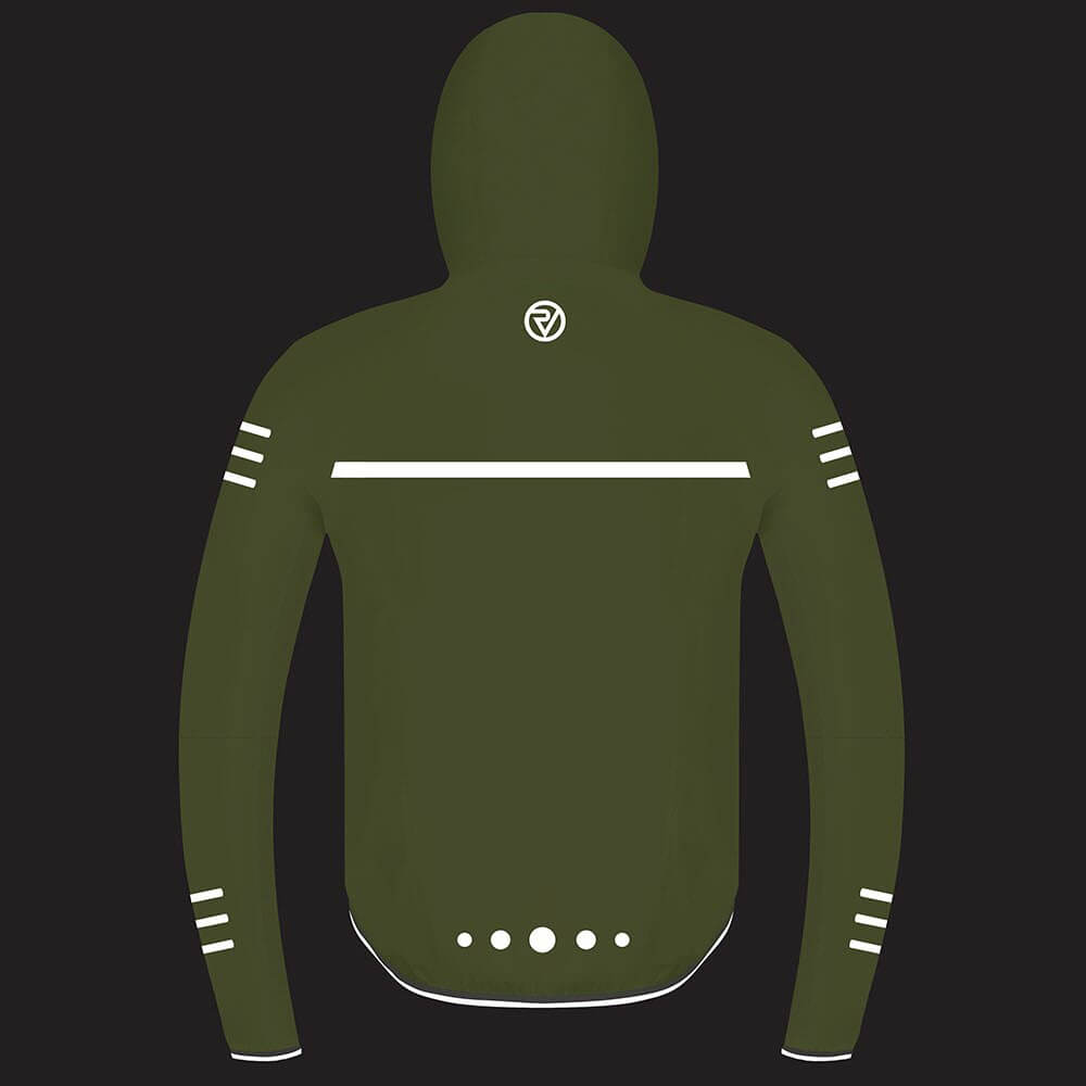Proviz classic mens waterproof breathable running jacket with reflective details
