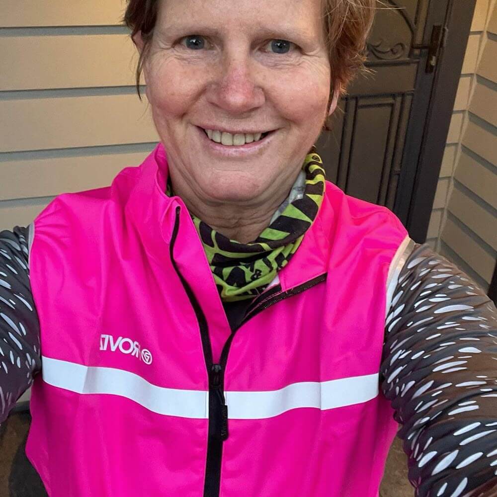 Proviz classic womens waterproof breathable reflective details seam sealed running gilet