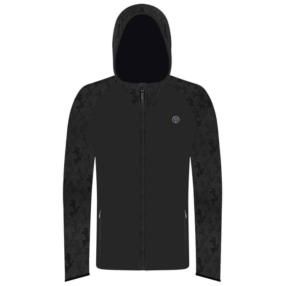 mens water resistant, windproof and breathable reflective running jacket