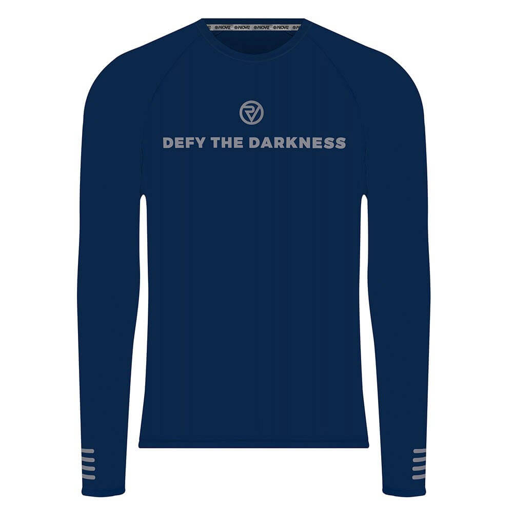 Proviz Mens Long sleeve running top moisture wicking breathable and reflective details