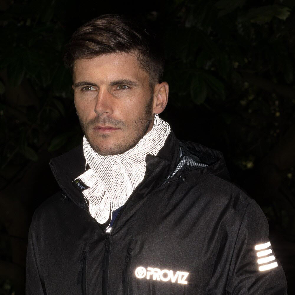 Proviz REFLECT360 explorer fleace lined fully reflective super cozy scarf