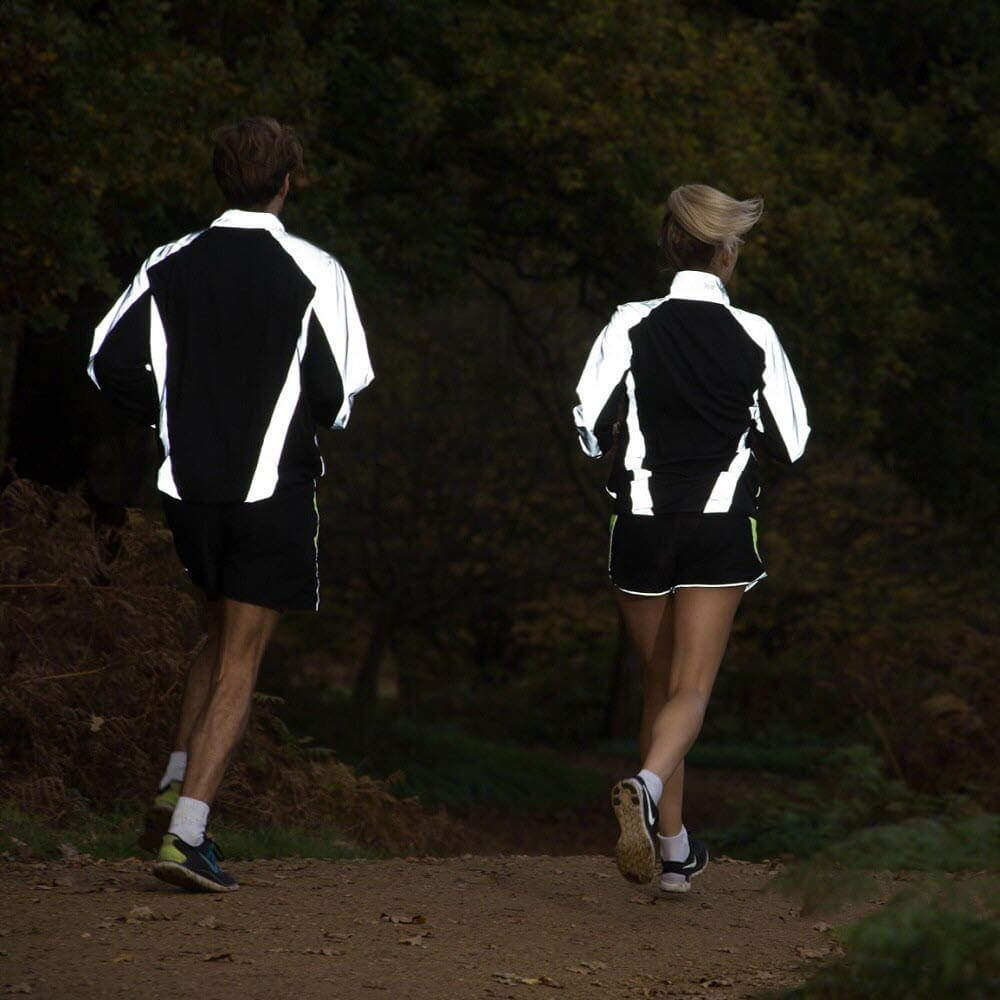 Proviz REFLECT360 Mens windproof and water resistant breathable fully reflective running jacket