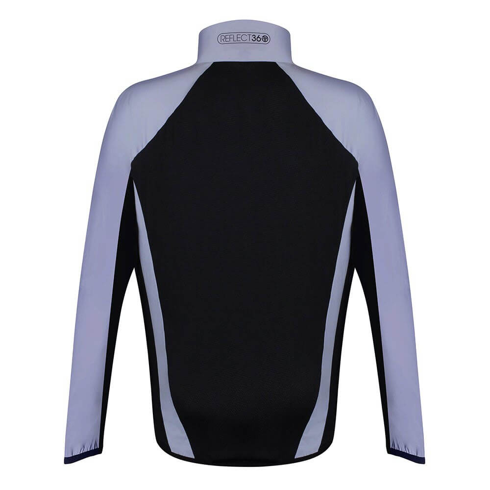 Proviz REFLECT360 Mens windproof and water resistant breathable fully reflective running jacket