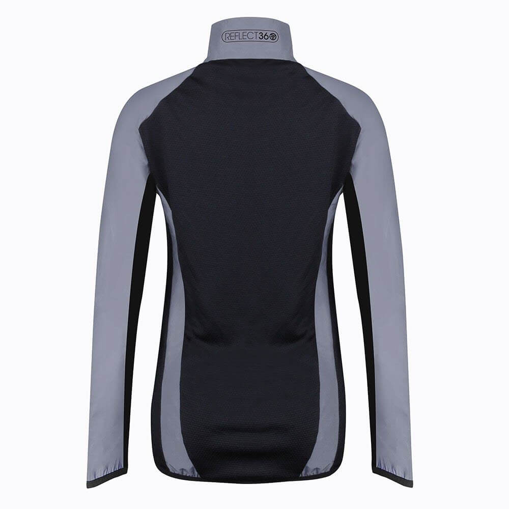 Proviz REFLECT360 Womens windproof and water resistant breathable fully reflective running jacket