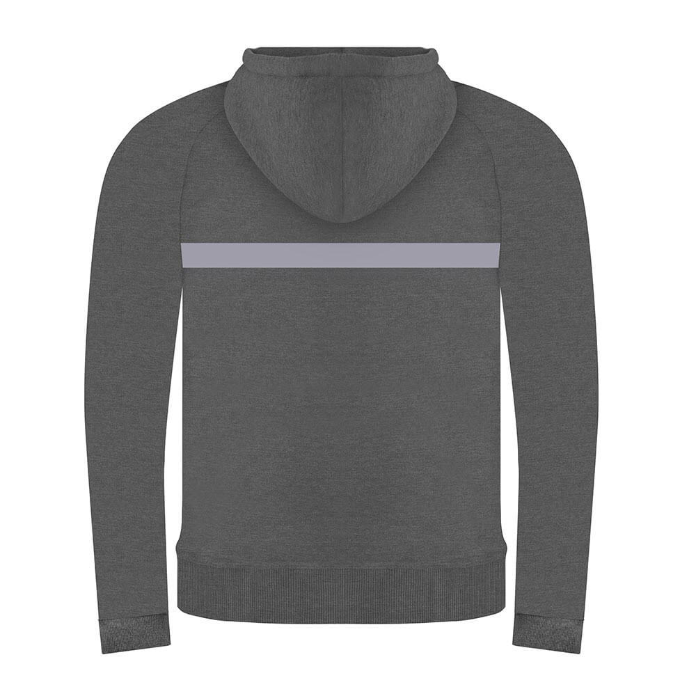 Mens Proviz REFLECT360 hoodie with reflective details. Super soft and breathable with drawstring hood