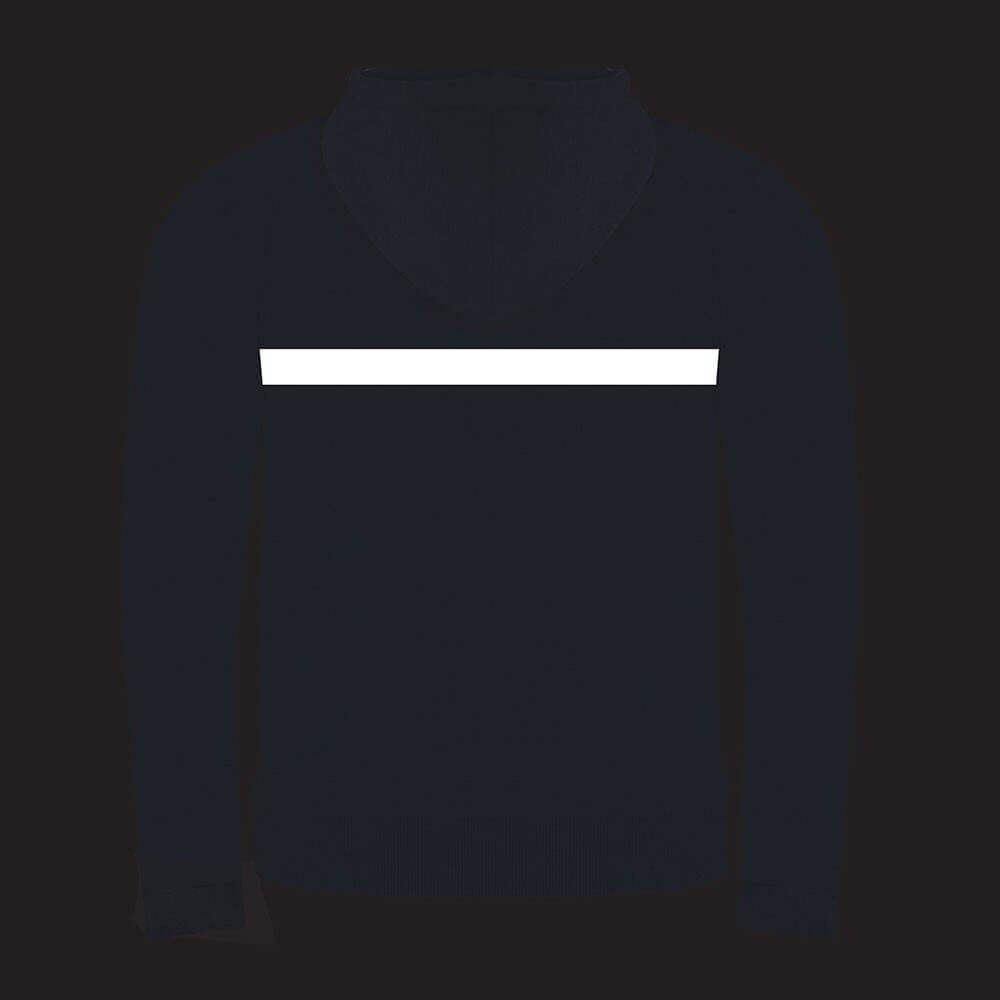 Mens Proviz REFLECT360 hoodie with reflective details. Super soft and breathable with drawstring hood