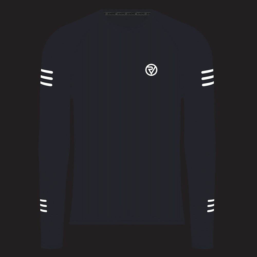 Proviz REFLECT360 mens long sleeve running top reflective and chafae free