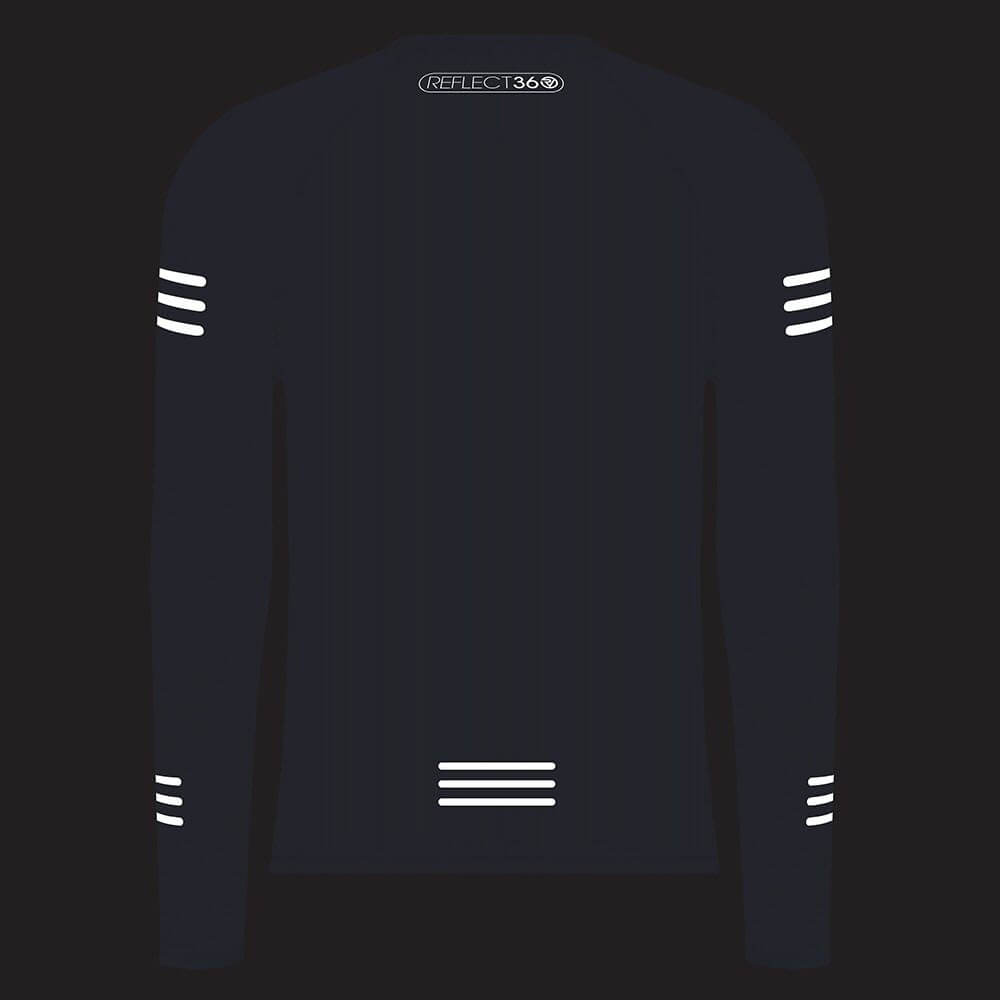 Proviz REFLECT360 mens long sleeve running top reflective and chafae free