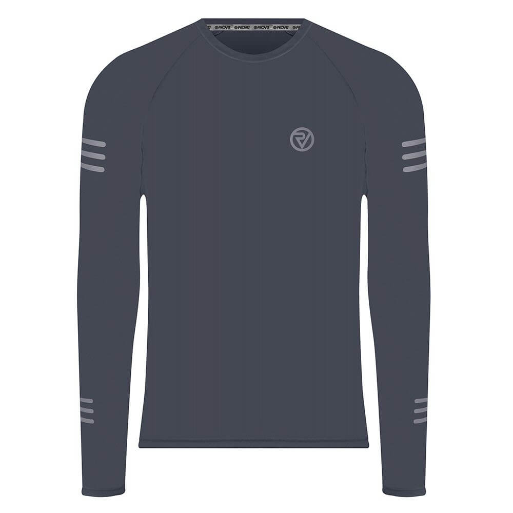 Proviz REFLECT360 mens long sleeve running top reflective and chafae free