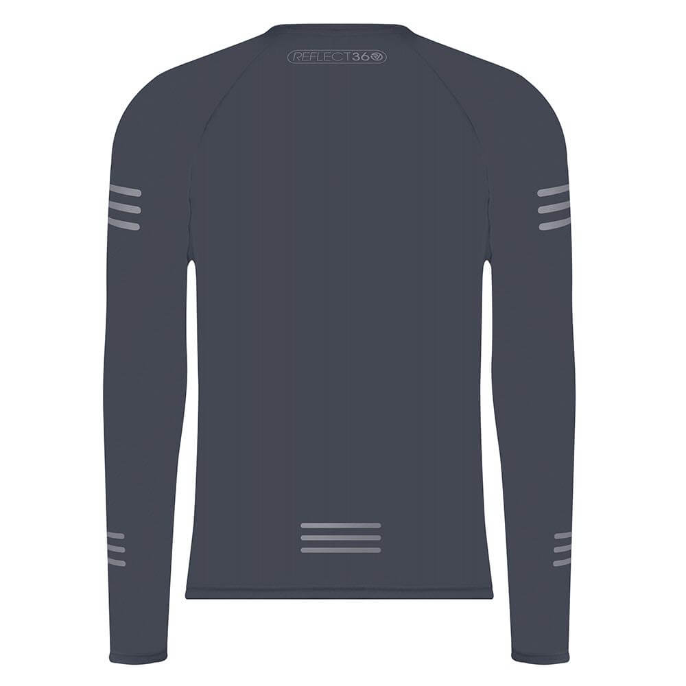 Proviz REFLECT360 mens long sleeve running top reflective and chafae free