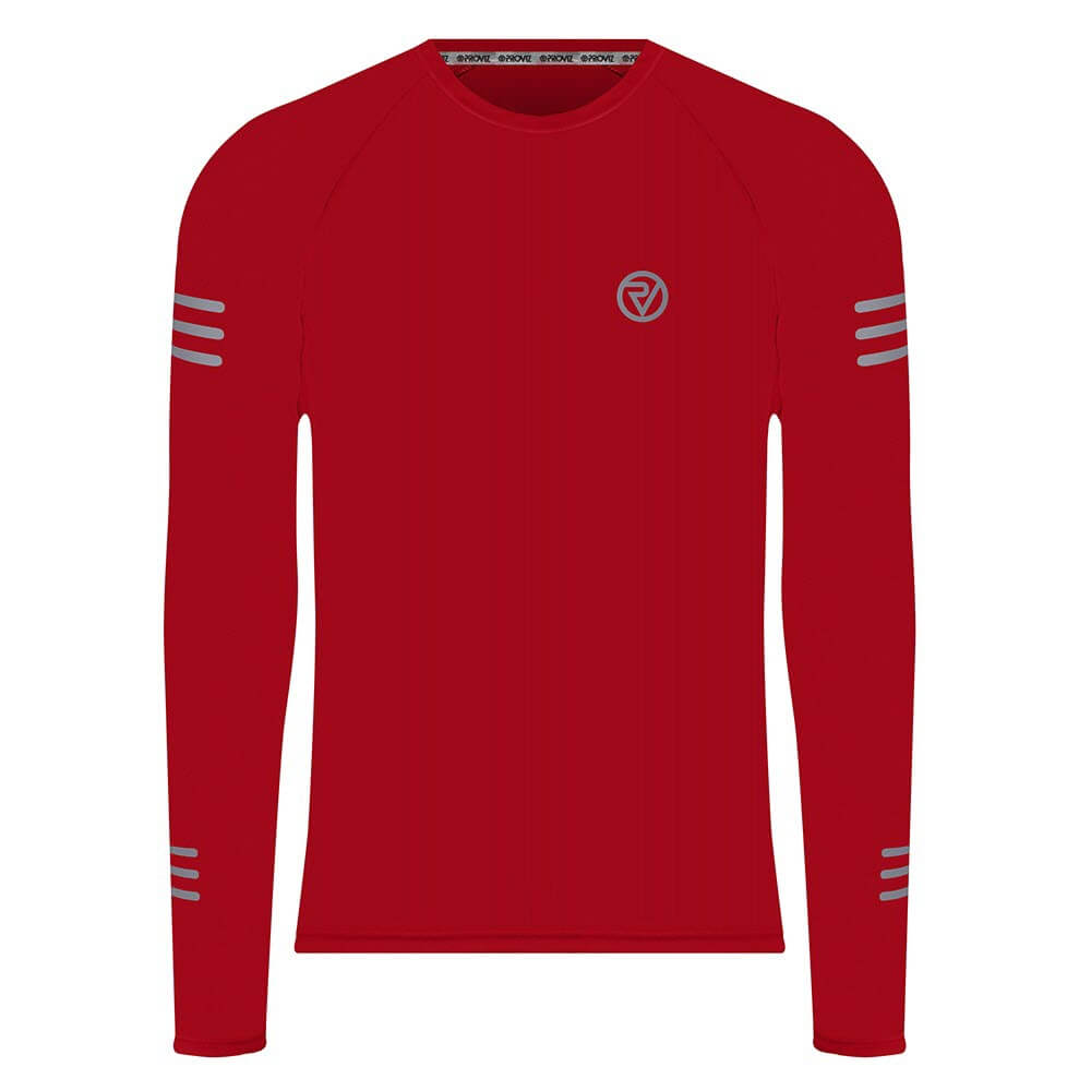 Proviz REFLECT360 mens long sleeve running top reflective and chafae free