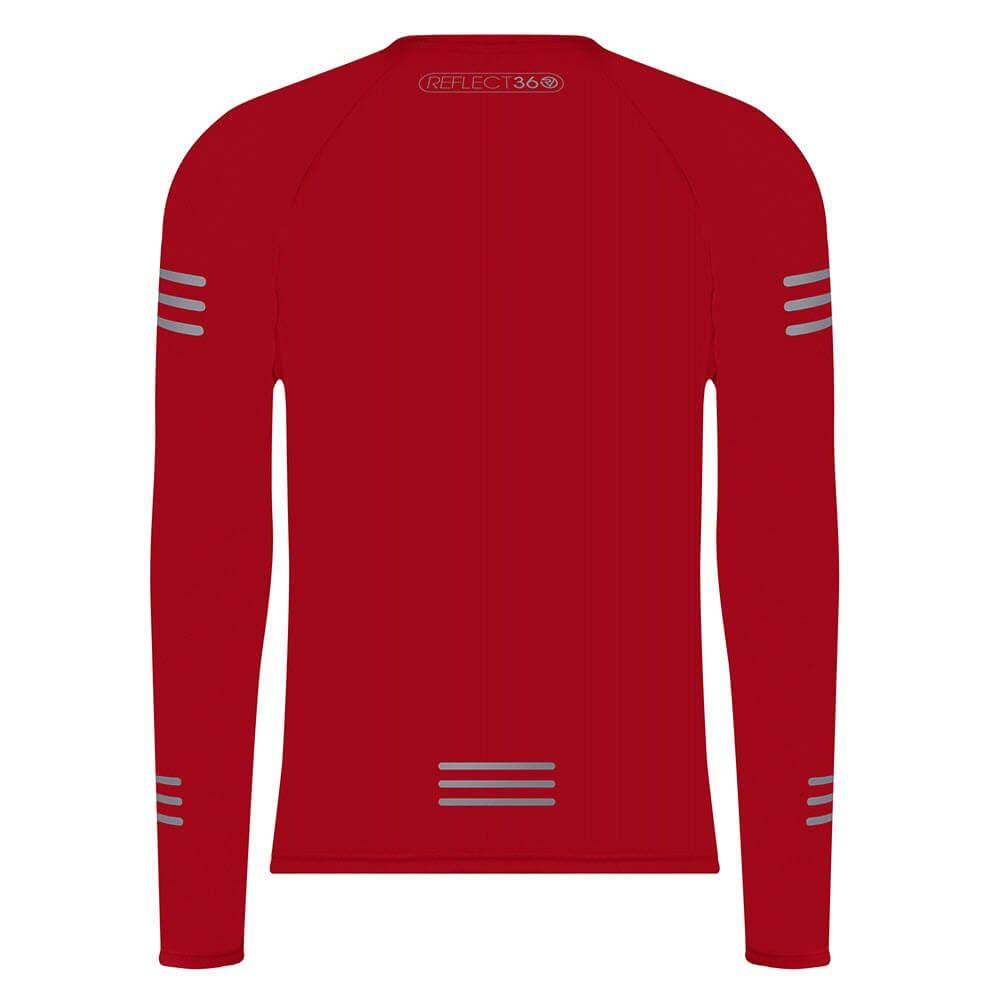 Proviz REFLECT360 mens long sleeve running top reflective and chafae free