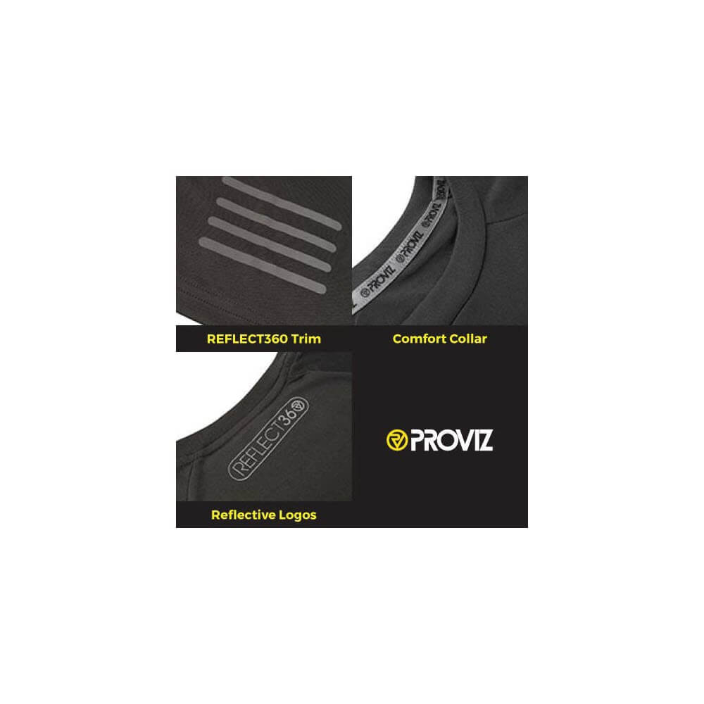 Proviz REFLECT360 reflective short sleeve mens running top