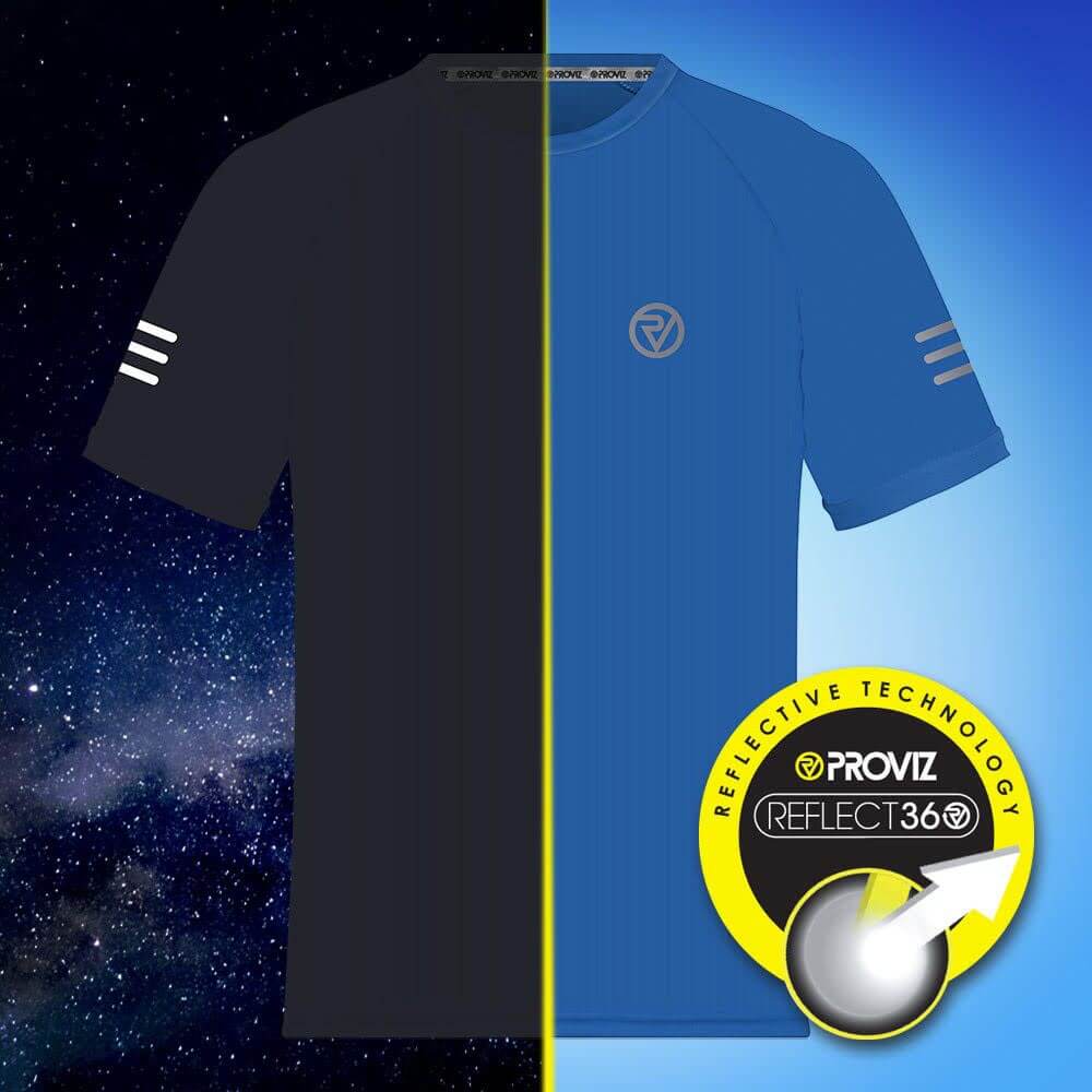 Proviz REFLECT360 reflective short sleeve mens running top