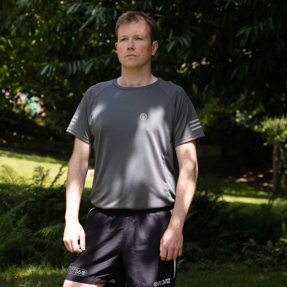 Proviz REFLECT360 reflective short sleeve mens running top