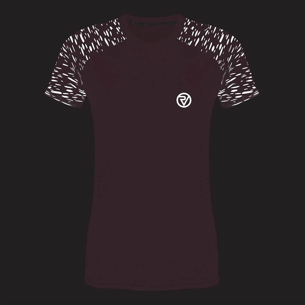 Proviz REFLECT360 reflective womens short sleeve running top moisture wicking and breathable