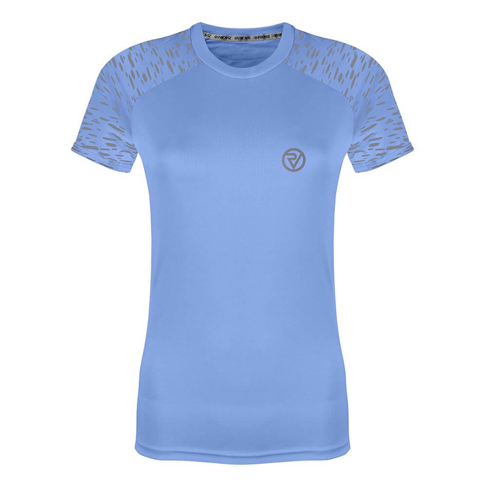 Proviz REFLECT360 reflective womens short sleeve running top moisture wicking and breathable