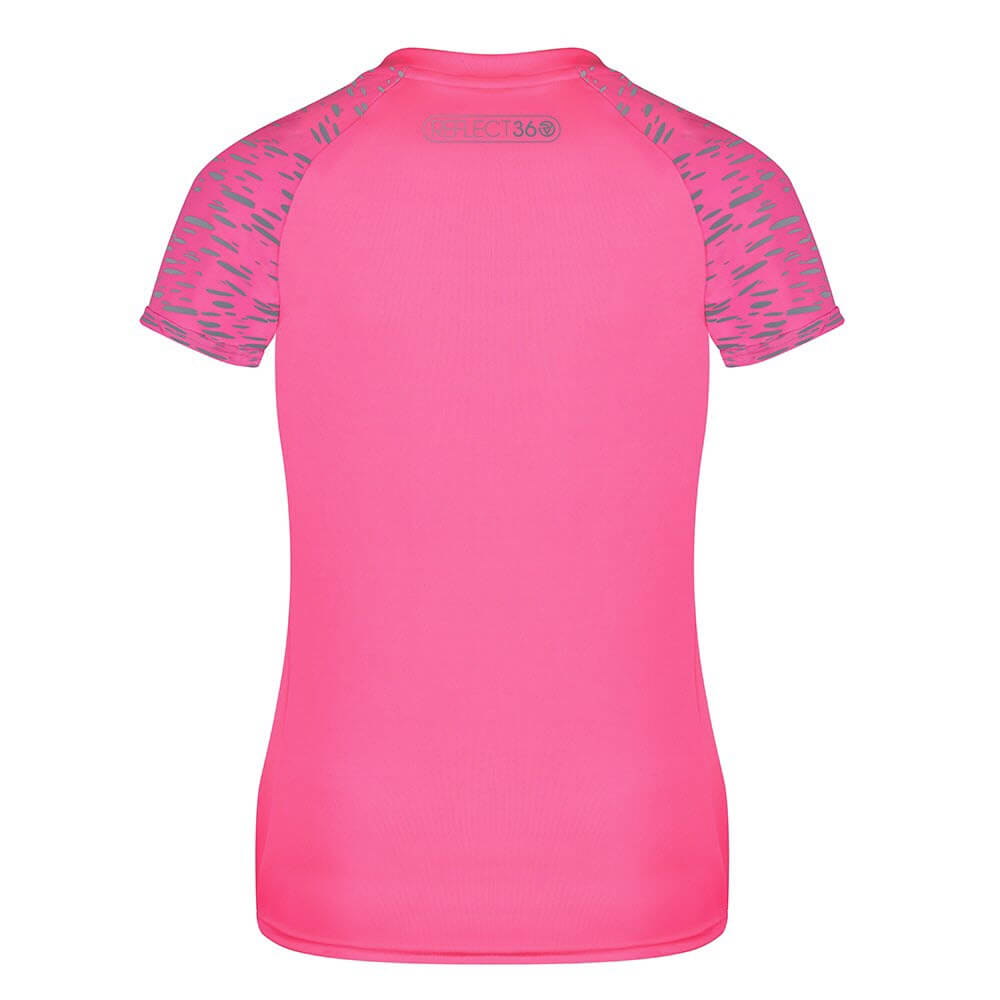 Proviz REFLECT360 reflective womens short sleeve running top moisture wicking and breathable