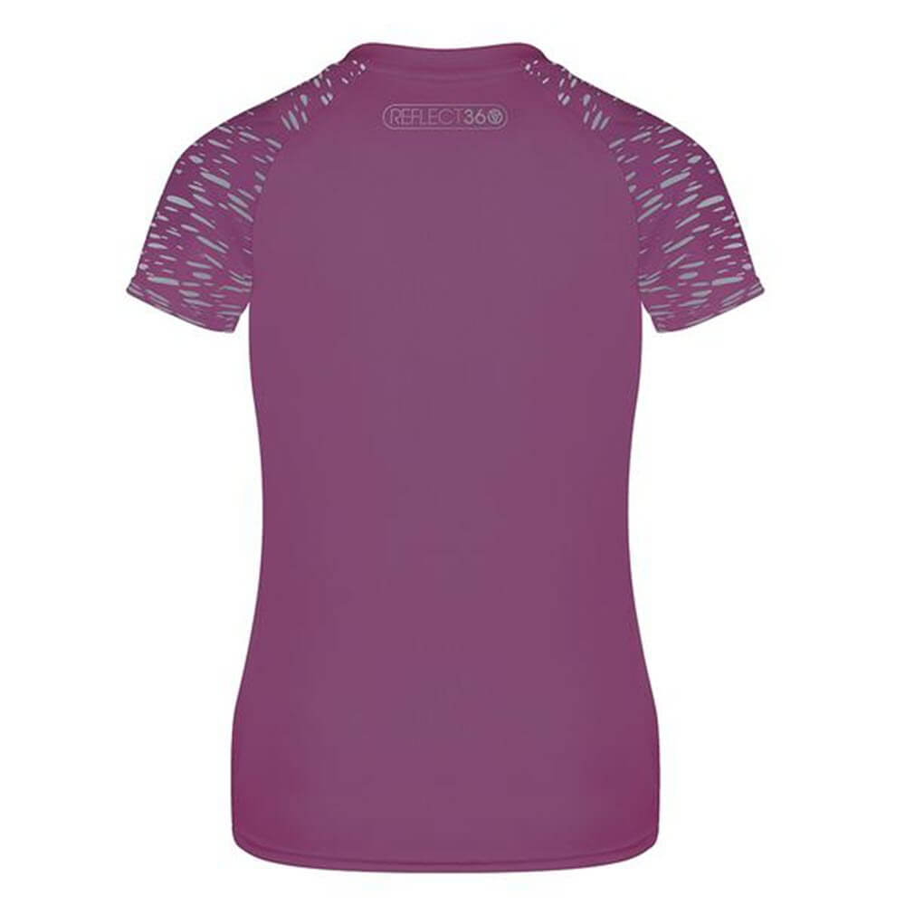 Proviz REFLECT360 reflective womens short sleeve running top moisture wicking and breathable